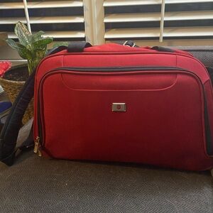 Tumi Red Travel Bag